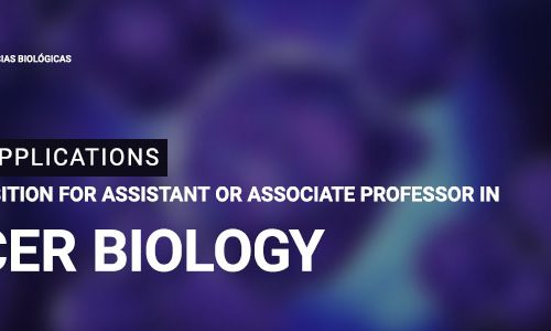 CALL FOR APPLICATIONS: ACADEMIC POSITION FOR ASSISTANT OR ASSOCIATE PROFESSOR IN CANCER BIOLOGY