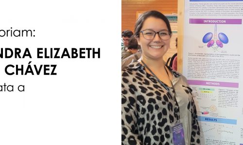 In memoriam: PhD candidate ALEJANDRA ELIZABETH PALMA CHÁVEZ